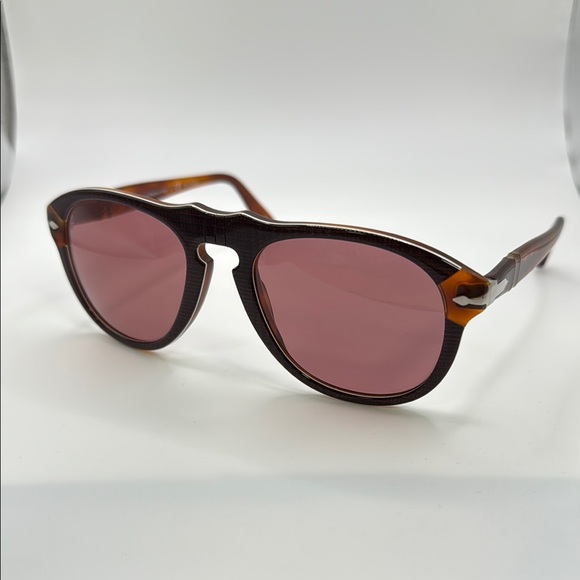 Persol™ PO0649 1092AK 54 - Bordeaux Prince of Wales